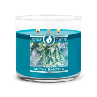 Snowy Branches  3 wick tumbler