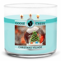 Christmas Village Goose Creek Candle  3 wick Tumbler