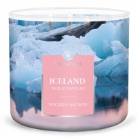 Frozen Waters  World Traveler Iceland 3 wick tumbler